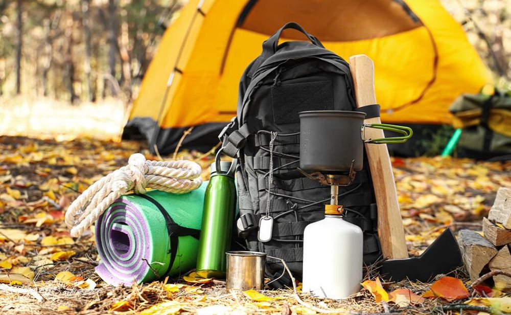 Hiking essentials.